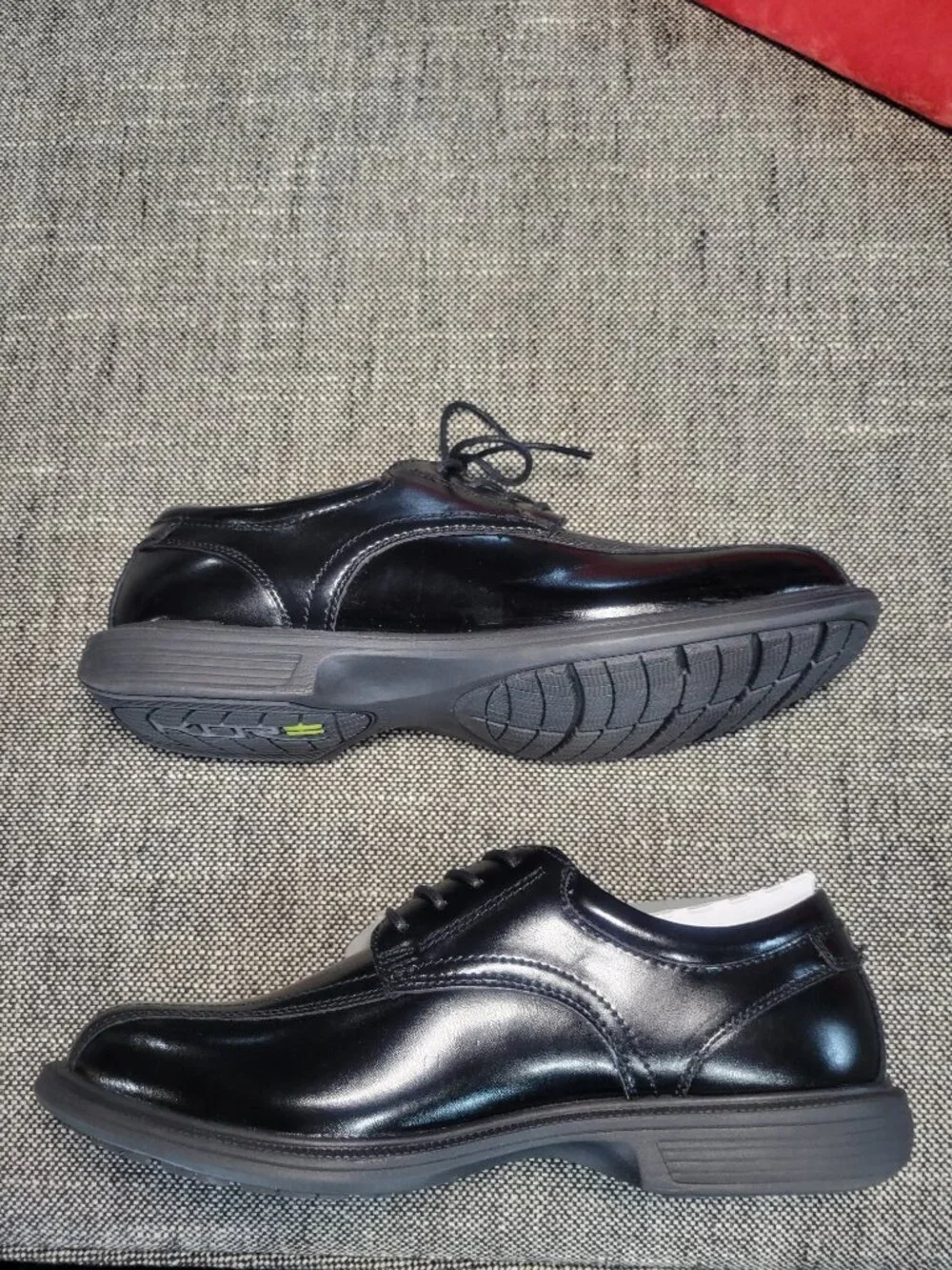 NWT Nunn Bush 84356 Slip Resistant Leather Oxford Dress Shoes Black Men's 11